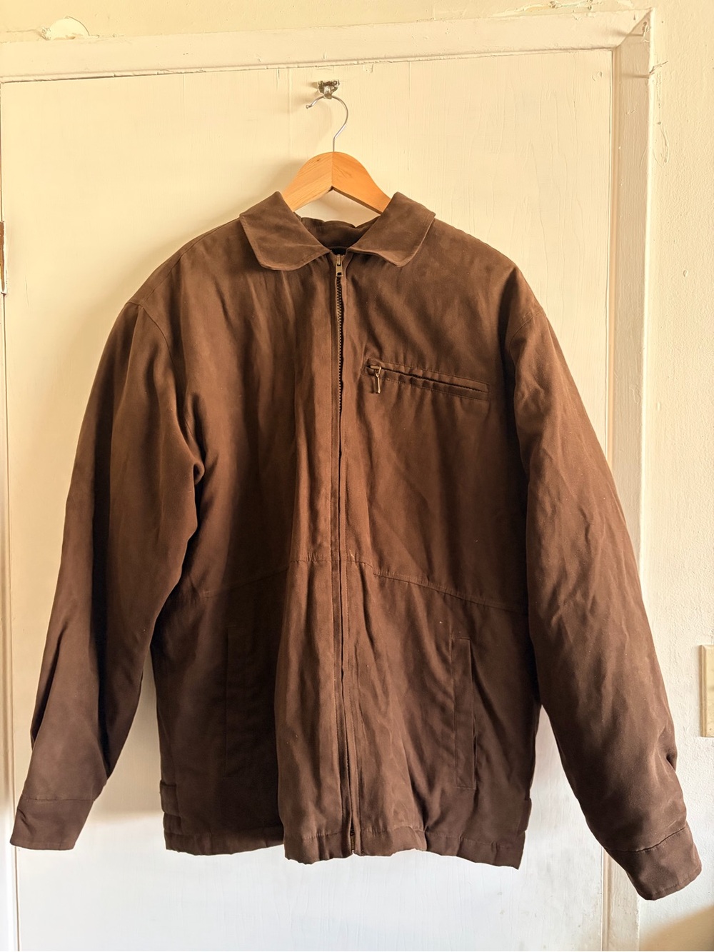 Aberdeen Sportswear - Men's Brown Zip-Front Jacket